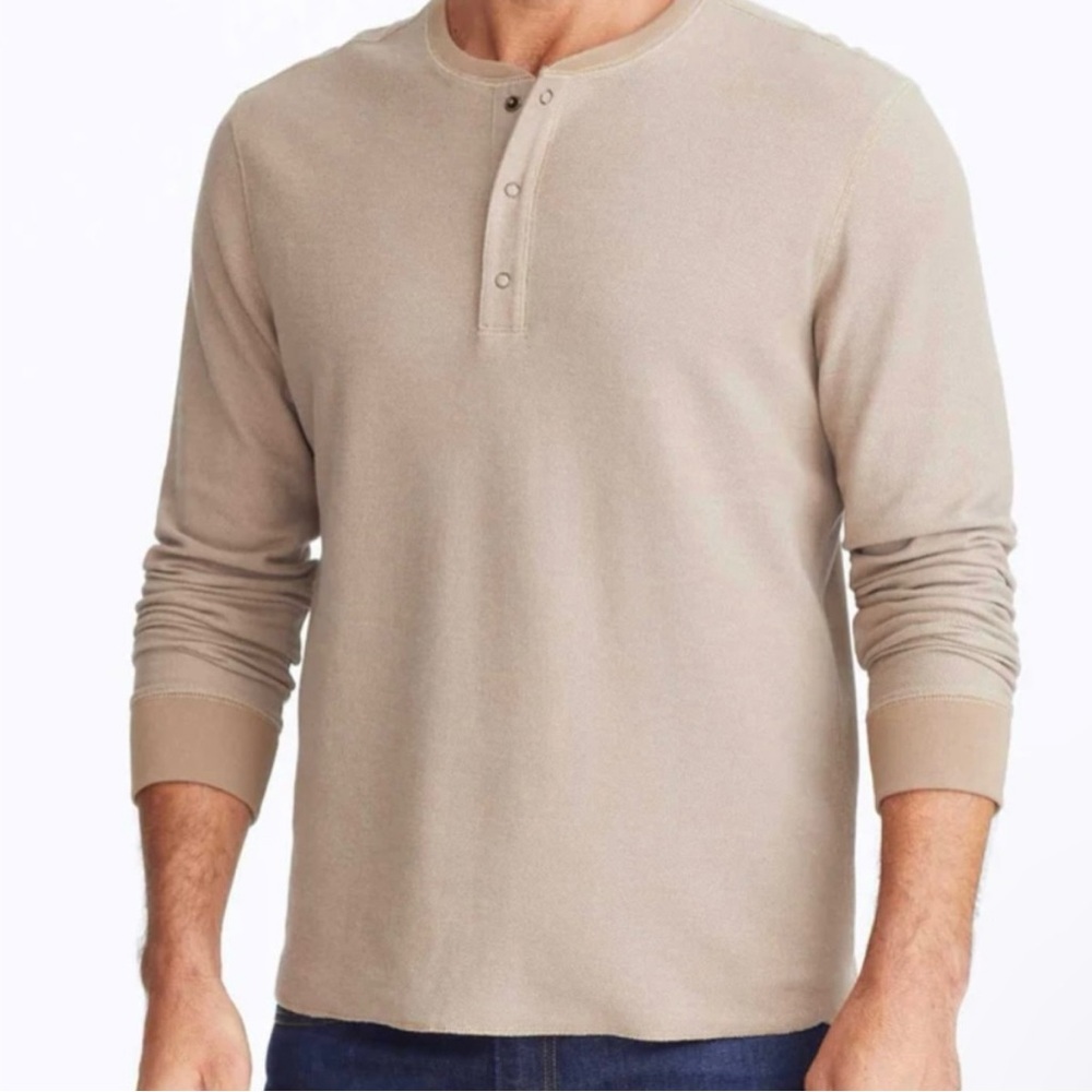 Untuckit Shrock Snap Button Henley Shirt